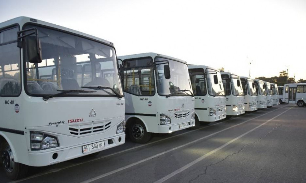 Баткенге калкты тейлөөгө 6 автобус жеткирилди