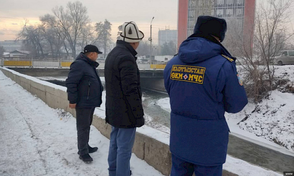 Бишкек мэриясы: Ала-Арча дарыясынын нугунун абалы текшерилди