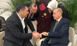 Садыр Жапаров встретился с Реджепом Тайипом Эрдоганом