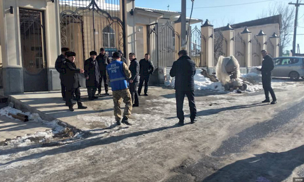 В Оше в мечетях и частном секторе гражданам разъясняют правила пожарной безопасности