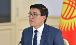Министрлер Кабинетинде Япониянын атайын өкүлү Масаки Икэгами кабыл алынды