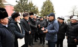 Президенттин Баткендеги жумуш сапары