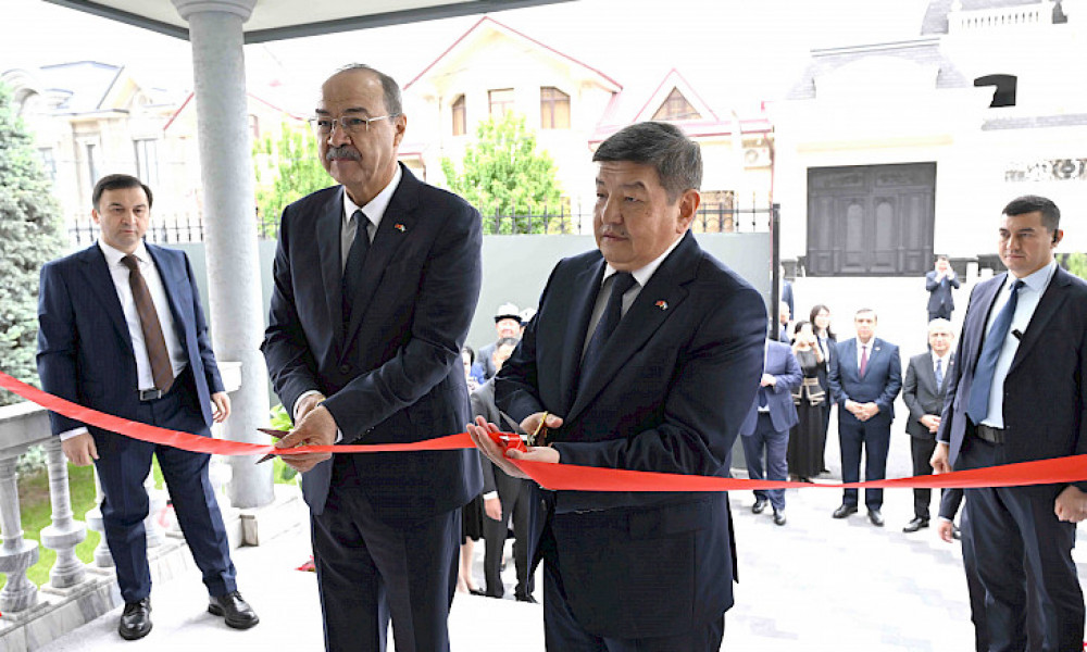 В Ташкенте состоялось открытие нового здания посольства Кыргызстана