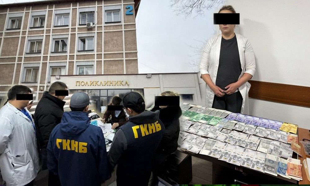 Бейтаптардан 20 миң сомго чейин акча алып жүрүүгө шектелген дарыгер кармалды