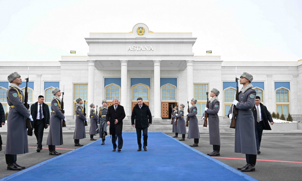 Адылбек Касымалиевдин Астанадагы расмий сапары аяктады