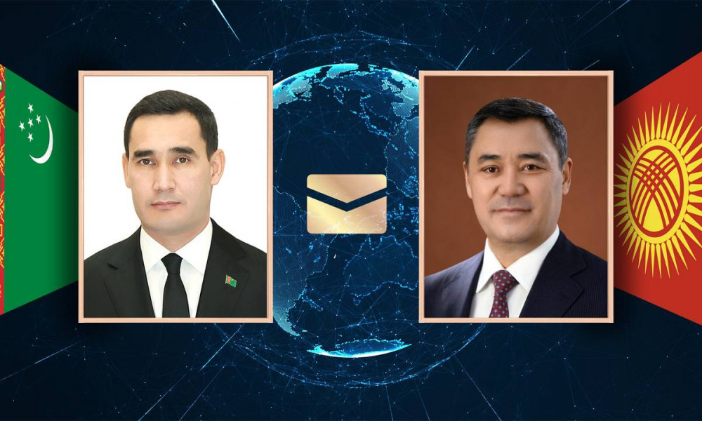 Түркмөнстандын президенти Садыр Жапаровду жана Кыргызстан элин Орозо айт майрамы менен куттуктады