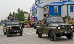 Улуу Жеңишке 80 жыл: Нарындагы салтанат
