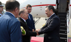 Президент Садыр Жапаров с рабочим визитом прибыл в Венгрию