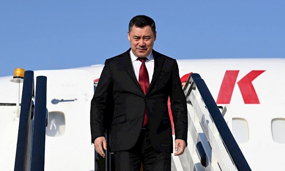 Президент Садыр Жапаров Астана шаарына барат