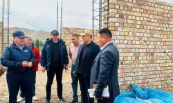 Нарын облусунда энергетиктер үчүн жаңы заманбап кеңселер салынып жатат
