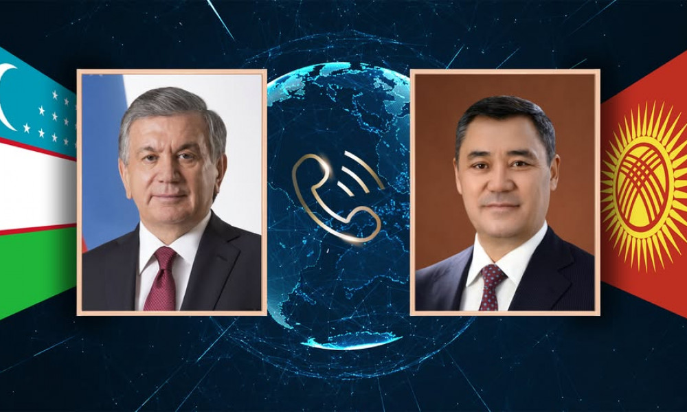  Садыр Жапаров Өзбекстандын Президенти Шавкат Мирзиёев менен телефон аркылуу сүйлөштү