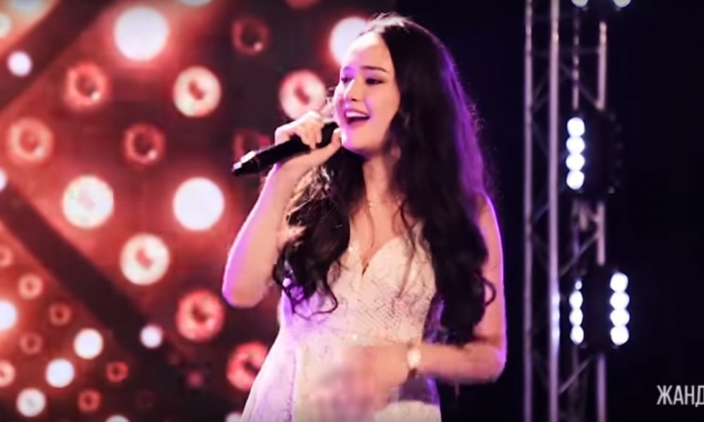 "Асман": Рейна Жаныбекова - "Girl on fire" 6 выпуск