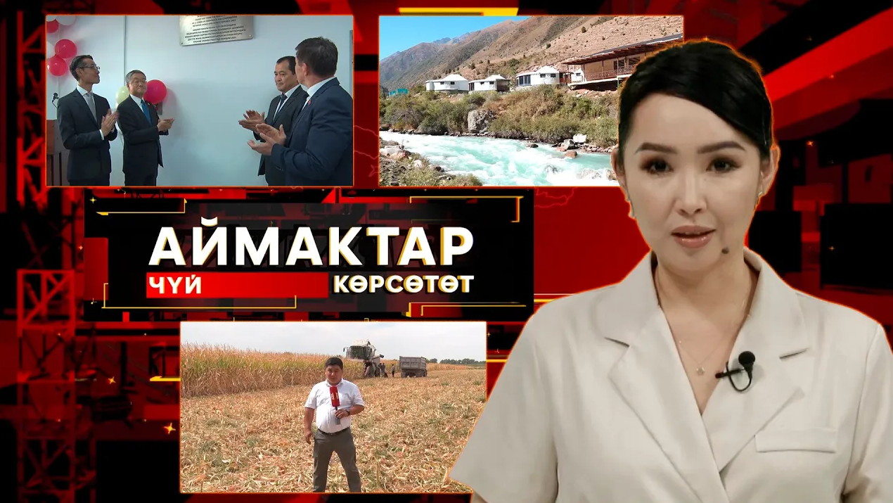 Чүй көрсөтөт // АЙМАКТАР // 14.09.2025