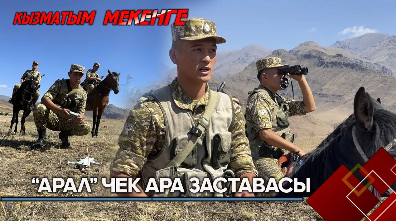 "Арал" чек ара заставасы // КЫЗМАТЫМ МЕКЕНГЕ берүүсү