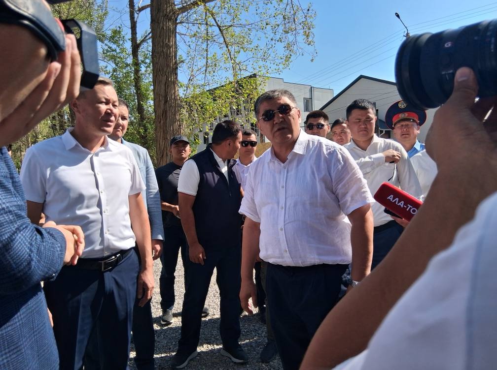 Камчыбек Ташиев "Салкын-Төр" эс алуу жайынын долбоору менен таанышты