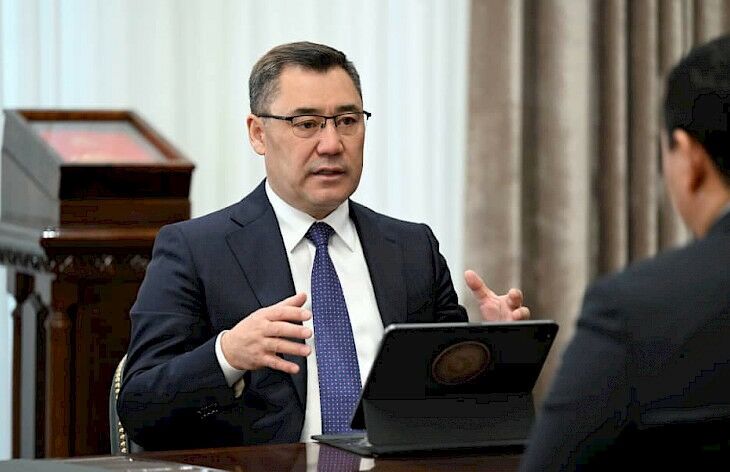 Садыр Жапаров: Тартип болбогон өлкө өнүкпөйт