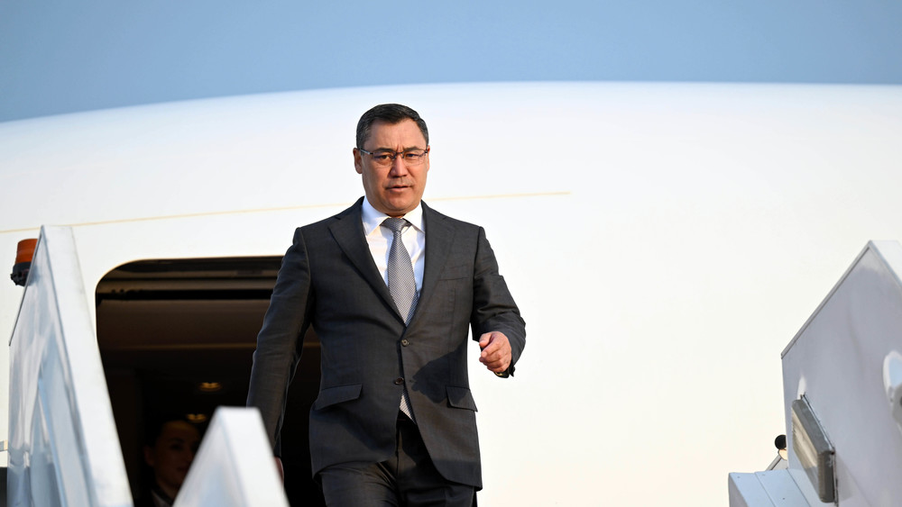 Президент Садыр Жапаров Ош менен Жалал-Абадга барат