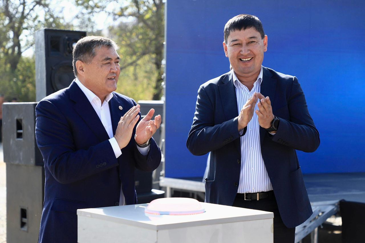 Ноокат–Кызыл-Кыя жолунун жаңыланган бөлүгүнүн ачылыш аземи өттү