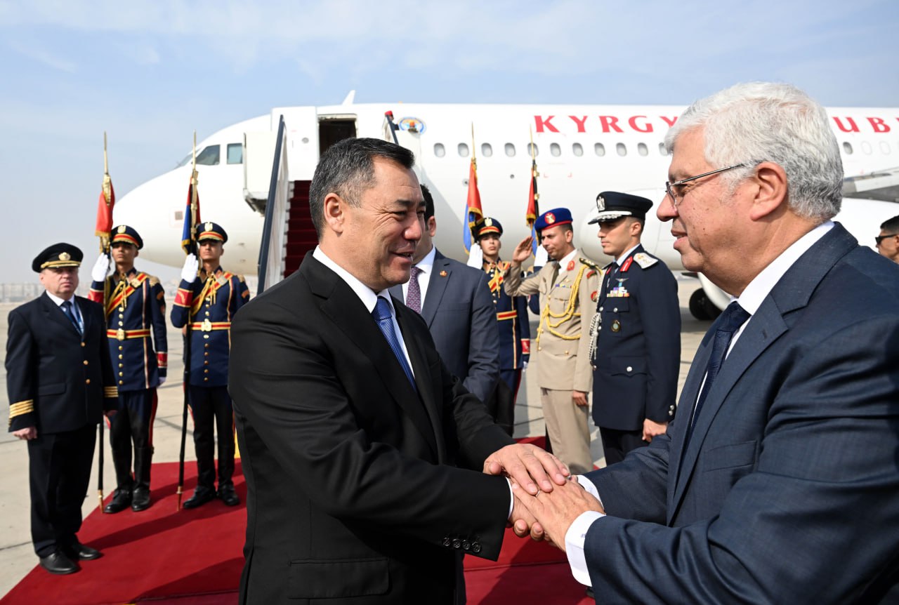 Президент Садыр Жапаровдун Мисирге болгон расмий сапары аяктады