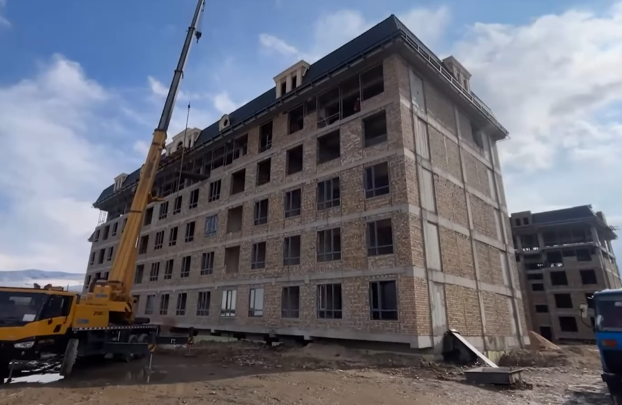 Ошто 7 миңден ашык ипотекалык батир курулууда